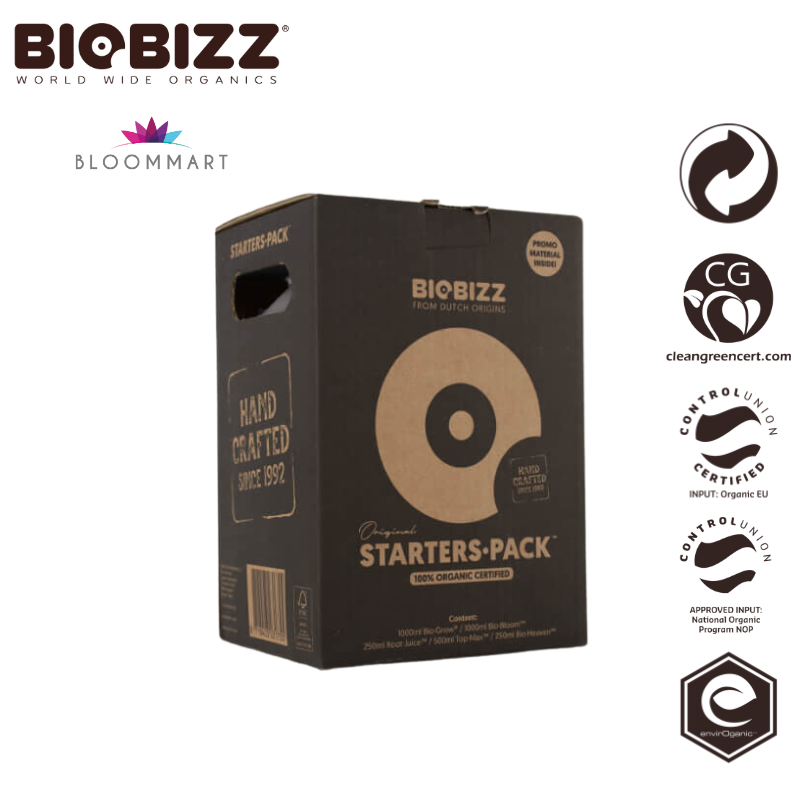 BIOBIZZ Starters Pack | Kit Completo De Fertilizantes BIOBIZZ ...