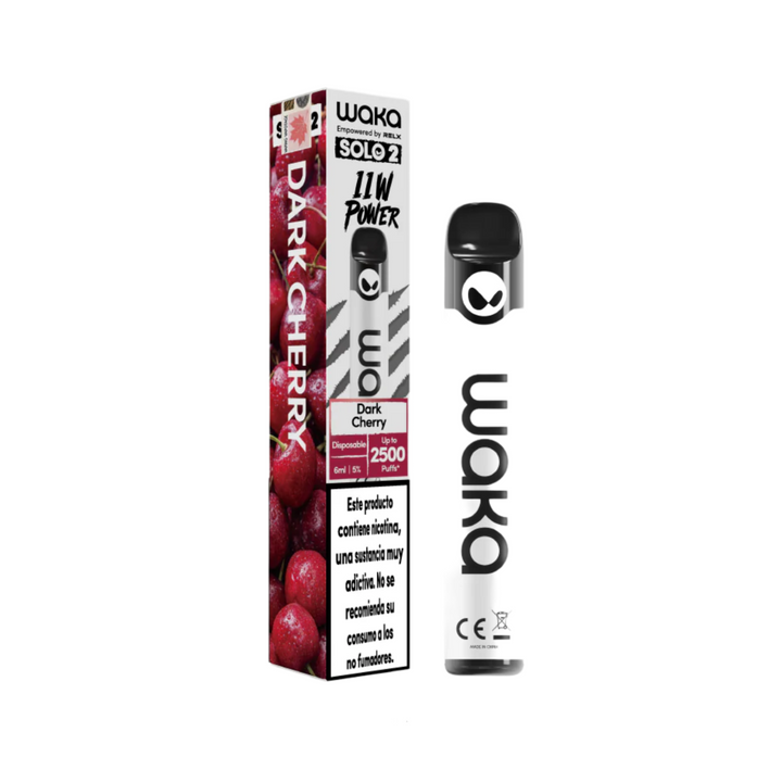 Vaporizador Waka Solo 2.0 - 2500 Puff 5% Nicotina