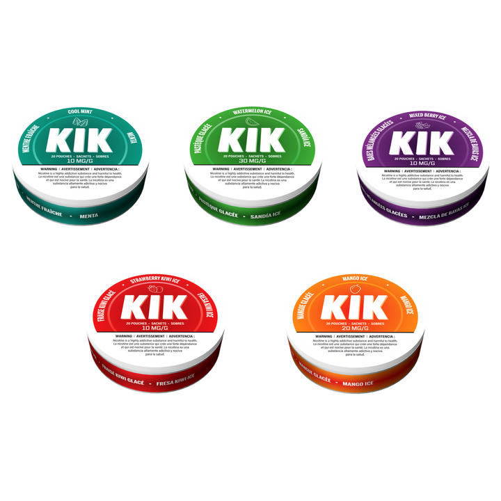 STLTH KIK Nicotine Pouches (Saquitos de nicotina)