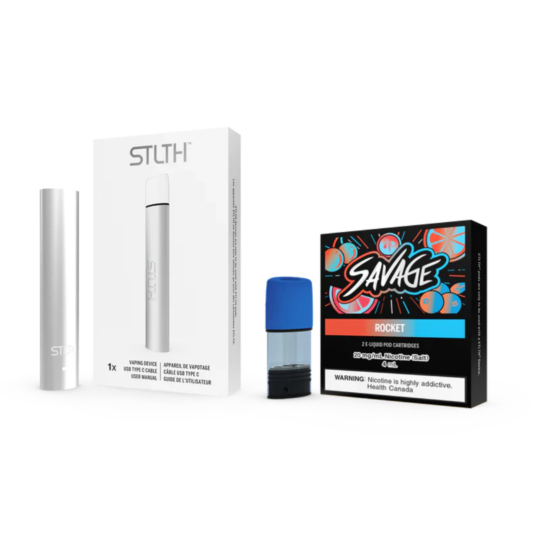 KIT STLTH: VAPE PODS + PODS SAVAGE X