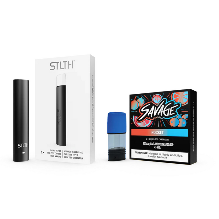 KIT STLTH: VAPE PODS + PODS SAVAGE X