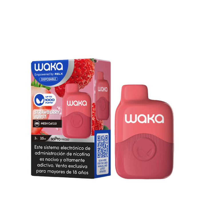 Vaporizador Waka Mini - 1000 Puff 3% Nicotina