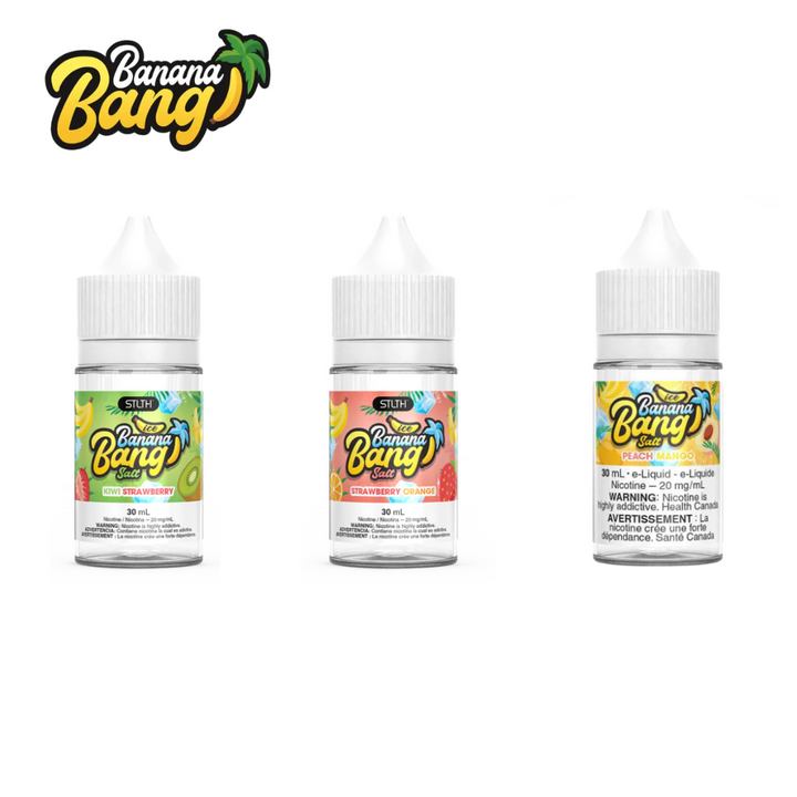 STLTH BANANA BANG ICE - E-Liquid de SALES DE NICOTINA 30ML